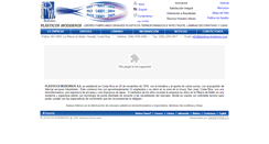 Desktop Screenshot of plasticos-modernos.com